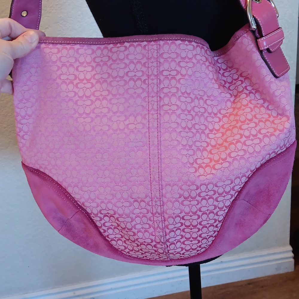 Coach Pink Y2k Hobo Bag - Picture 5 of 15